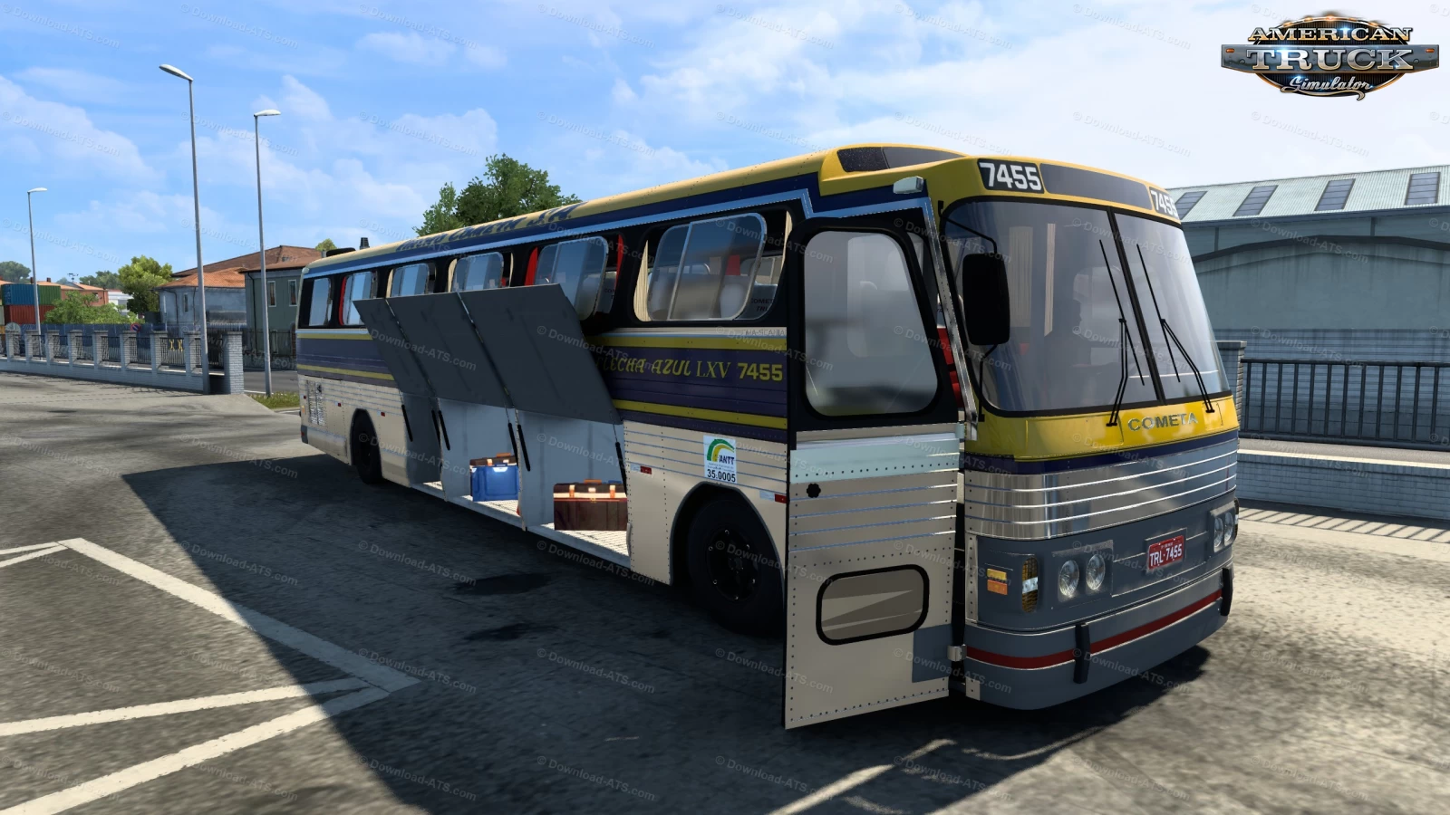 Scania CMA Comet Flecha Azul Bus v3.4 (1.43.x) for ATS