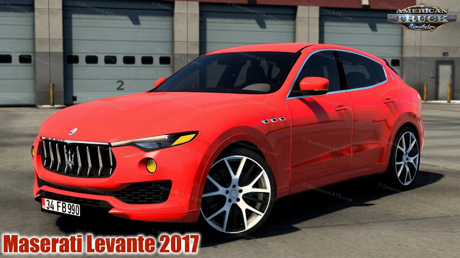 Maserati Levante 2017 + Interior v3.0 (1.41.x) for ATS