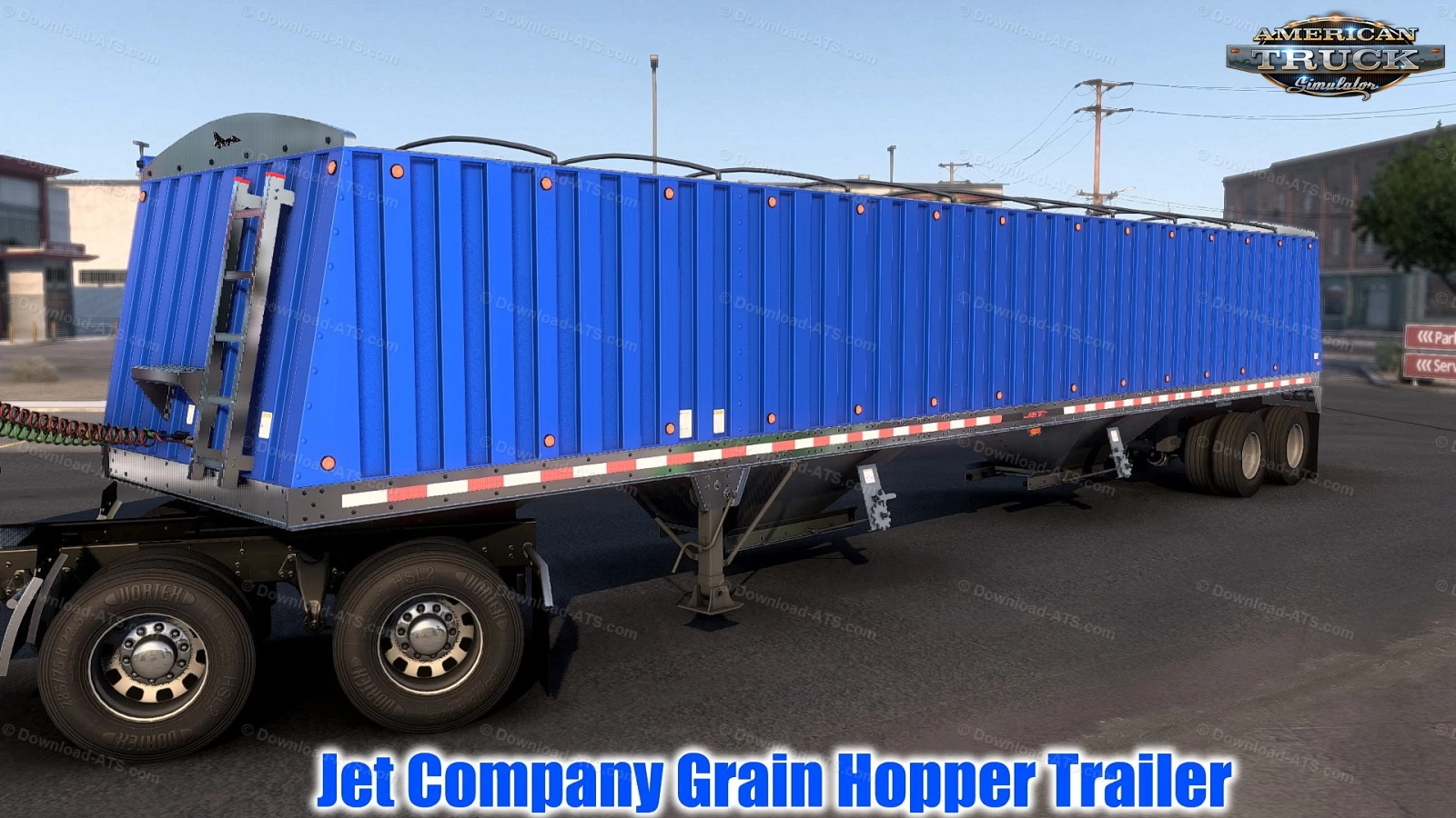 Jet Company Grain Hopper Ownable v1.1 (1.41.x) for ATS