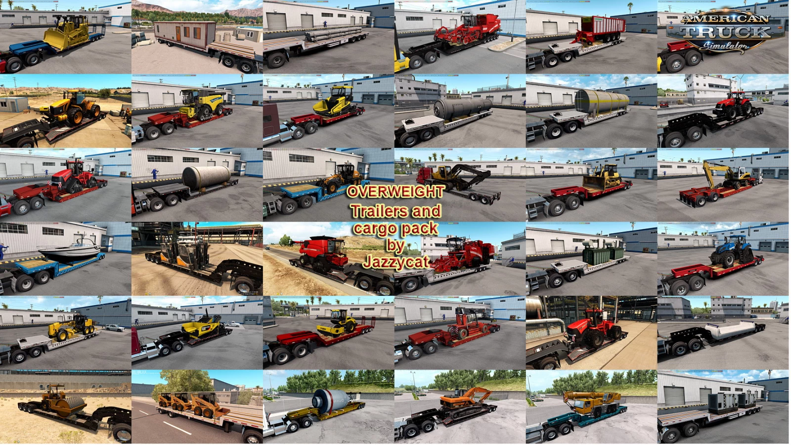 Overweight Trailers and Cargo Pack v5.8 (1.46.x) for ATS