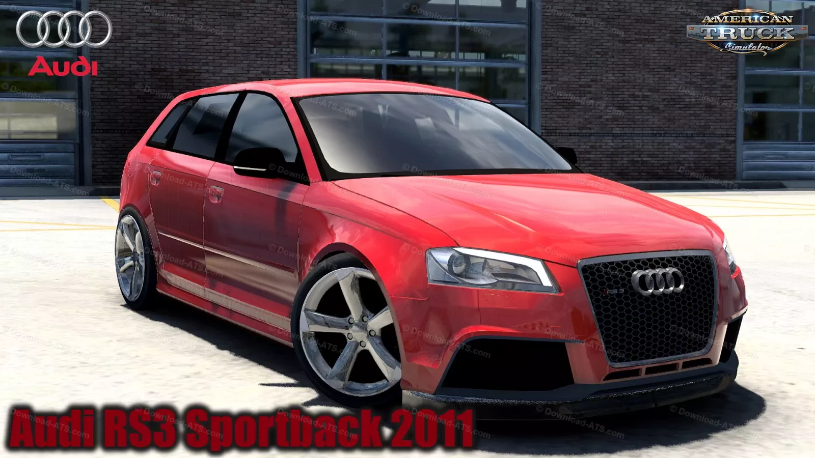 Audi RS3 Sportback 2011 + Interior v2.2 (1.50.x) for ATS