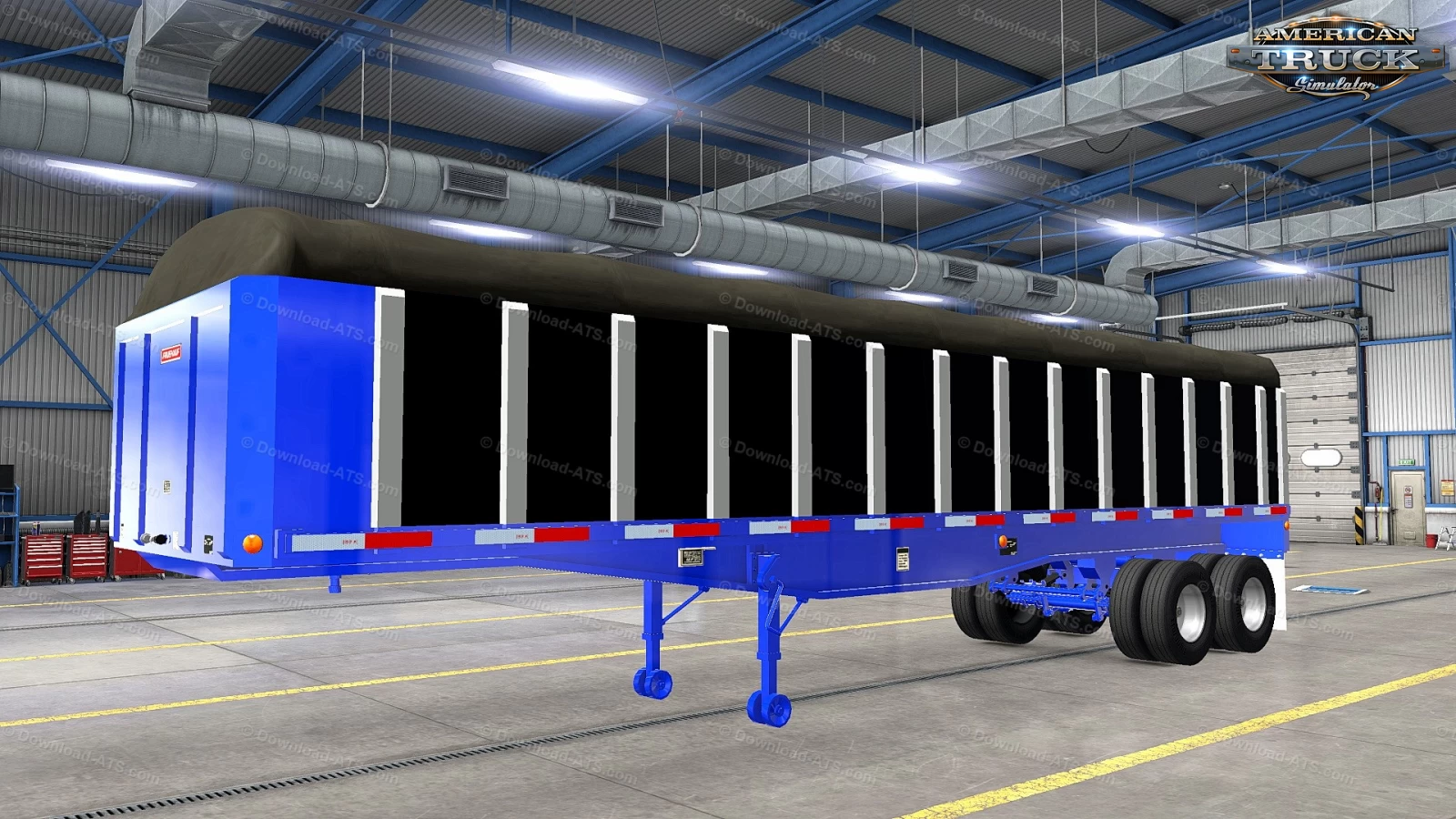 Fruehauf Flatbed Trailer Ownable v1.1 (1.41.x) for ATS