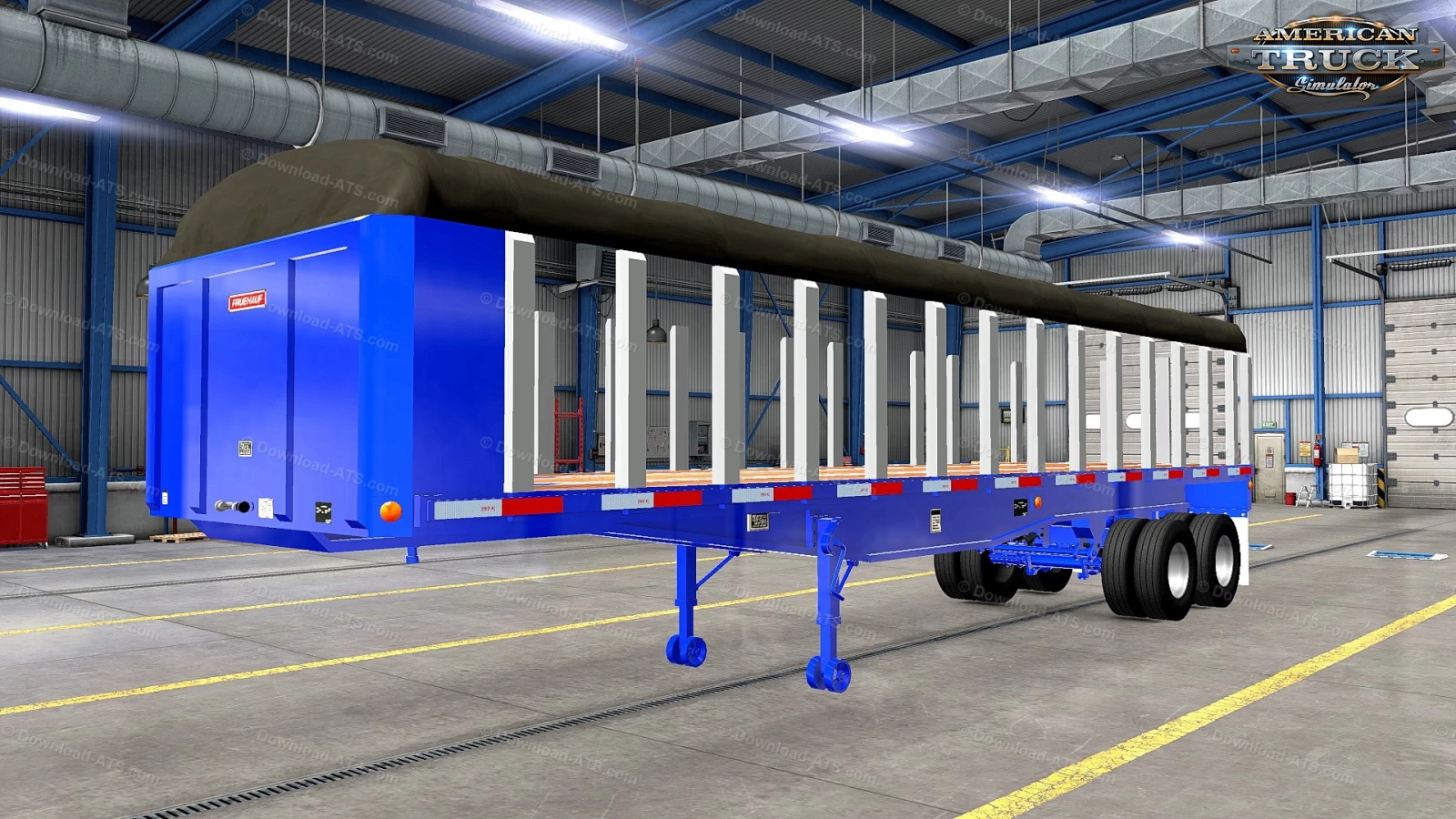 Fruehauf Flatbed Trailer Ownable v1.2 (1.50.x) for ATS