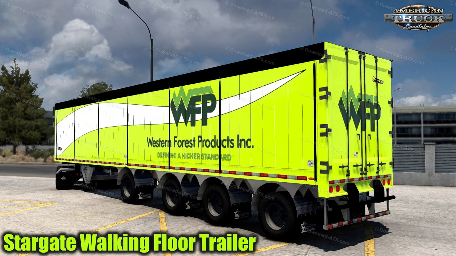 Stargate Walking Floor Trailer v1.1 (1.49.x) for ATS