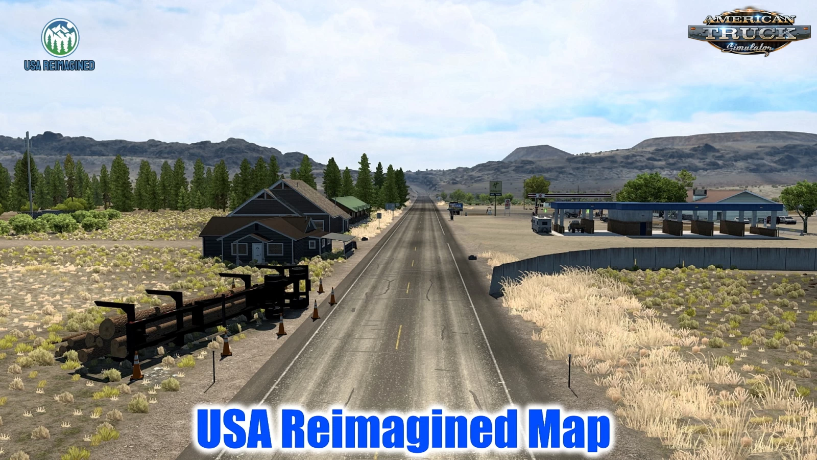 USA Reimagined Map v1.1 (1.41.x) for ATS