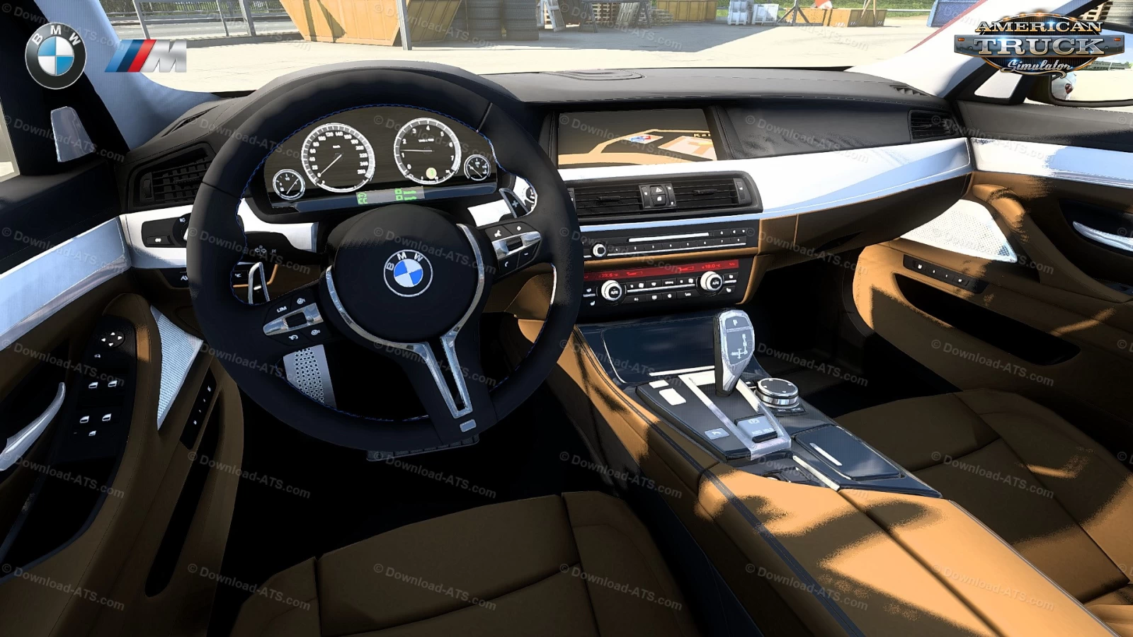 BMW 5 Series F10 + Interior v1.1 (1.41.x) for ATS