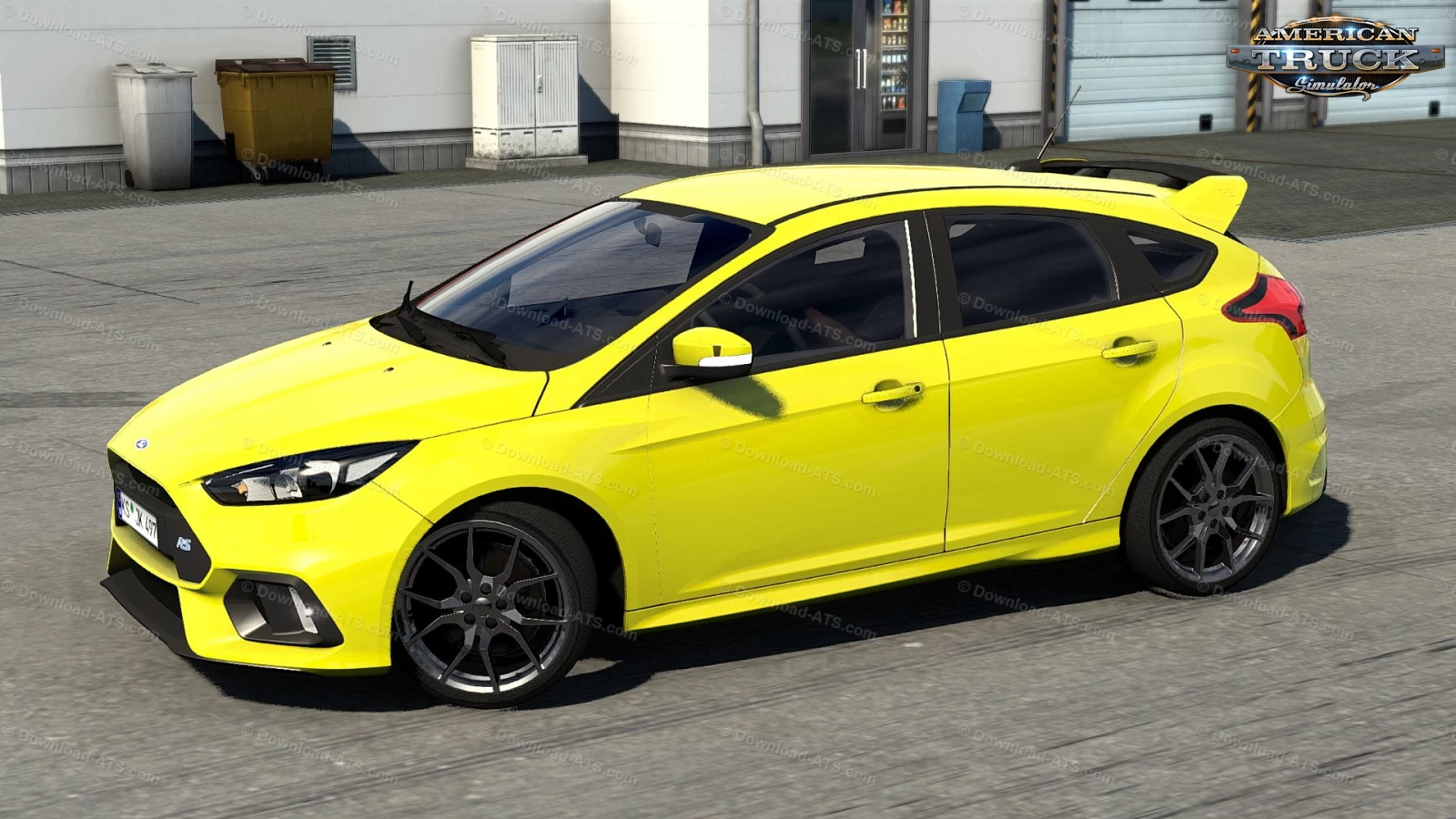 Ford Focus RS MK3 + Interior v4.0 (1.57.x) for ATS