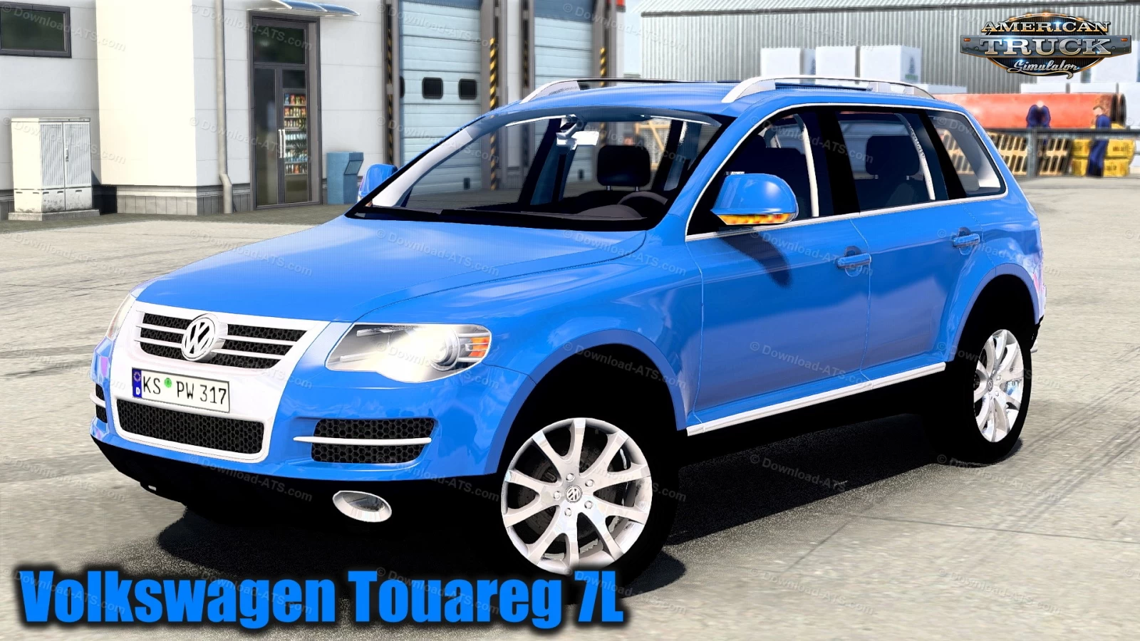 Volkswagen Touareg 7L + Interior v2.8 (1.50.x) for ATS