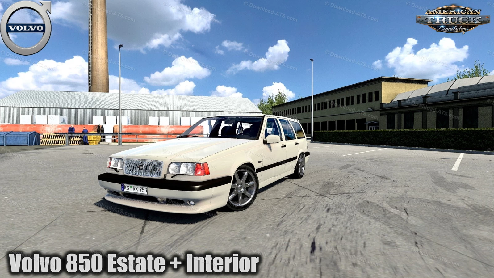 Volvo 850 Estate + Interior v2.3 (1.47.x) for ATS
