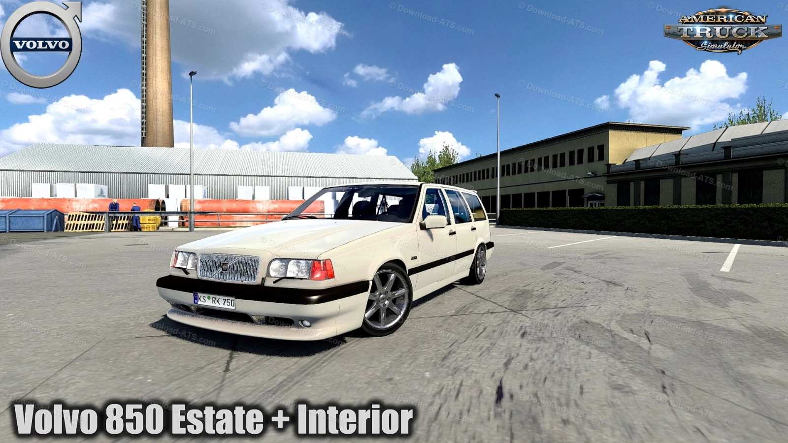 Volvo 850 Estate + Interior v2.6 (1.50.x) for ATS