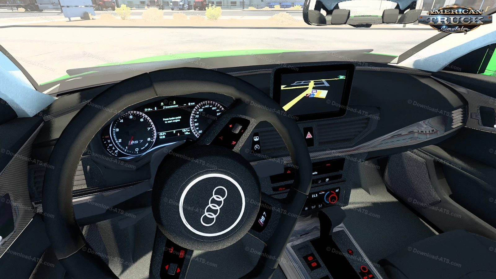 Audi RS 7 Sportback 2013 + Interior v4.0 (1.41.x) for ATS