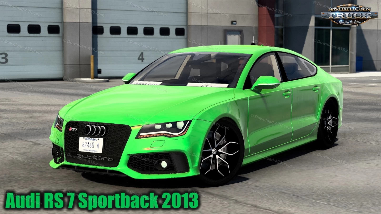 Audi RS 7 Sportback 2013 + Interior v4.4 (1.47.x) for ATS