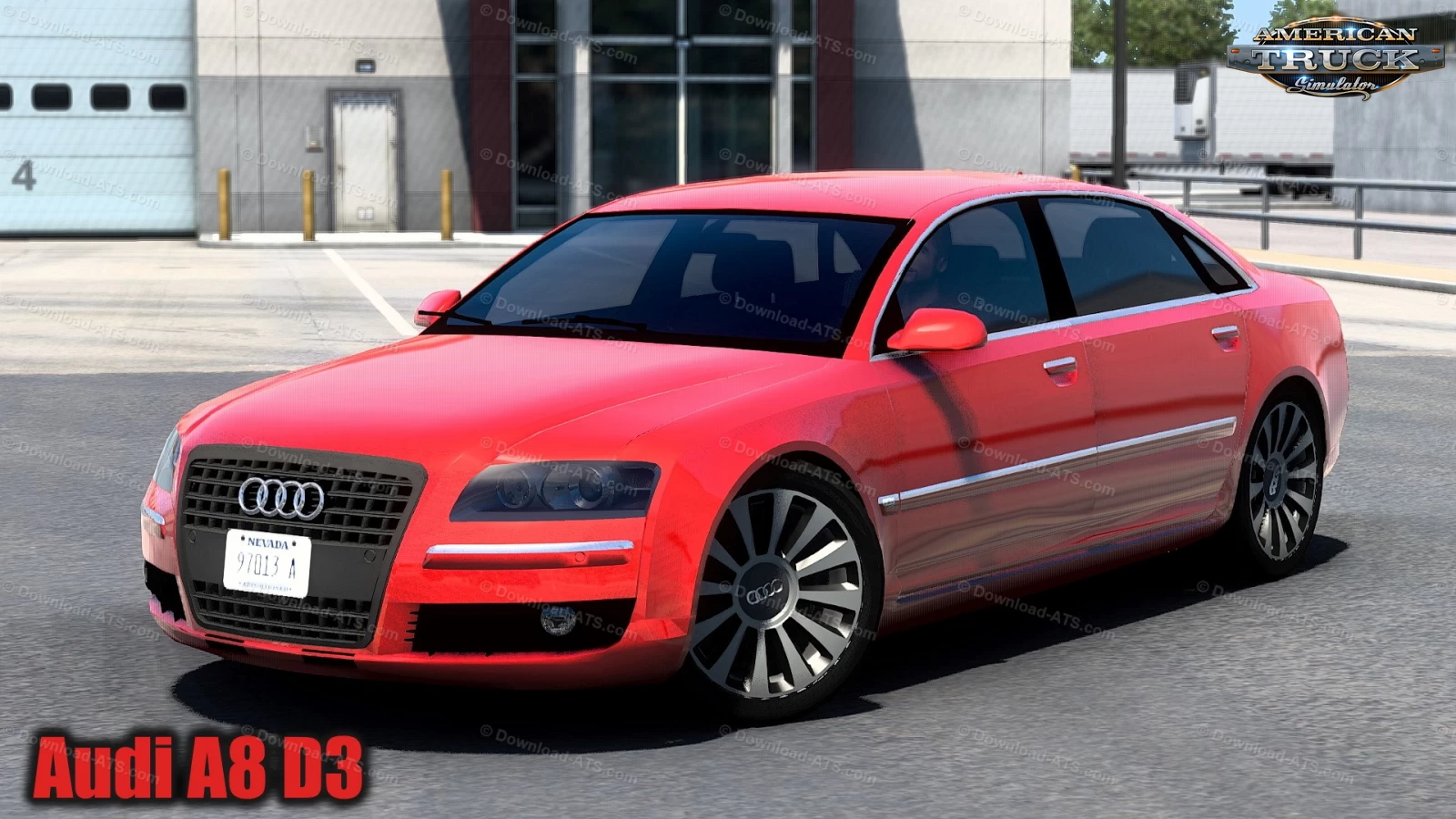 Audi A8 D3 + Interior v4.7 (1.52.x) for ATS