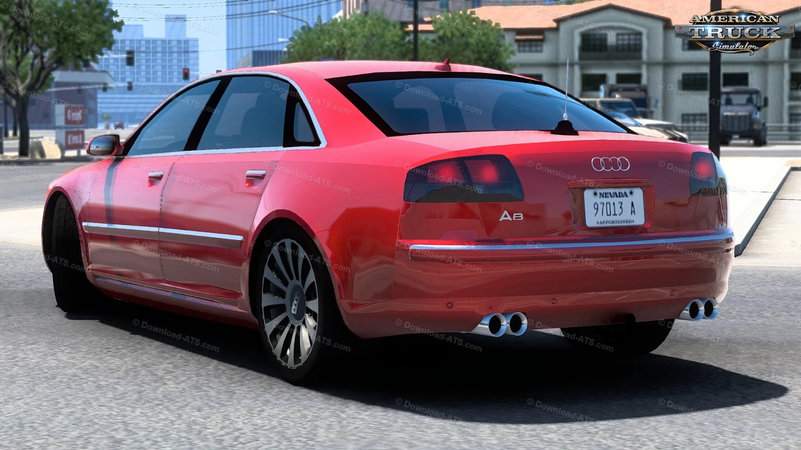 Audi A8 D3 + Interior v4.0 (1.41.x) for ATS