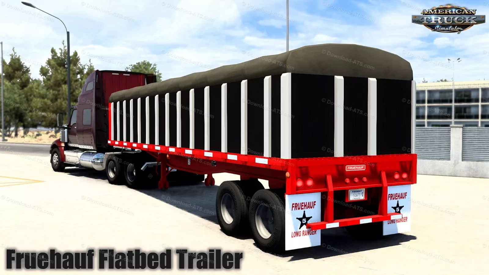 Fruehauf Flatbed Trailer Ownable v1.2 (1.50.x) for ATS