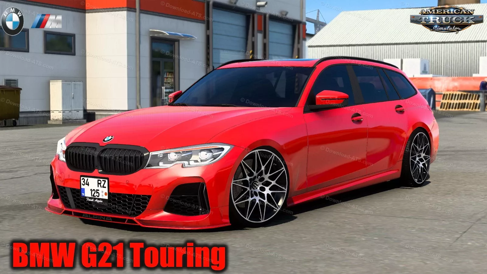 BMW G21 Touring + Interior v2.0 (1.50.x) for ATS