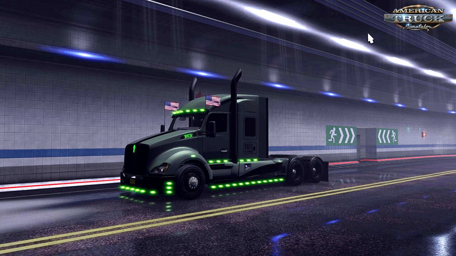 Kenworth T680 The General + Interior v1.9 by Harven (1.47.x)