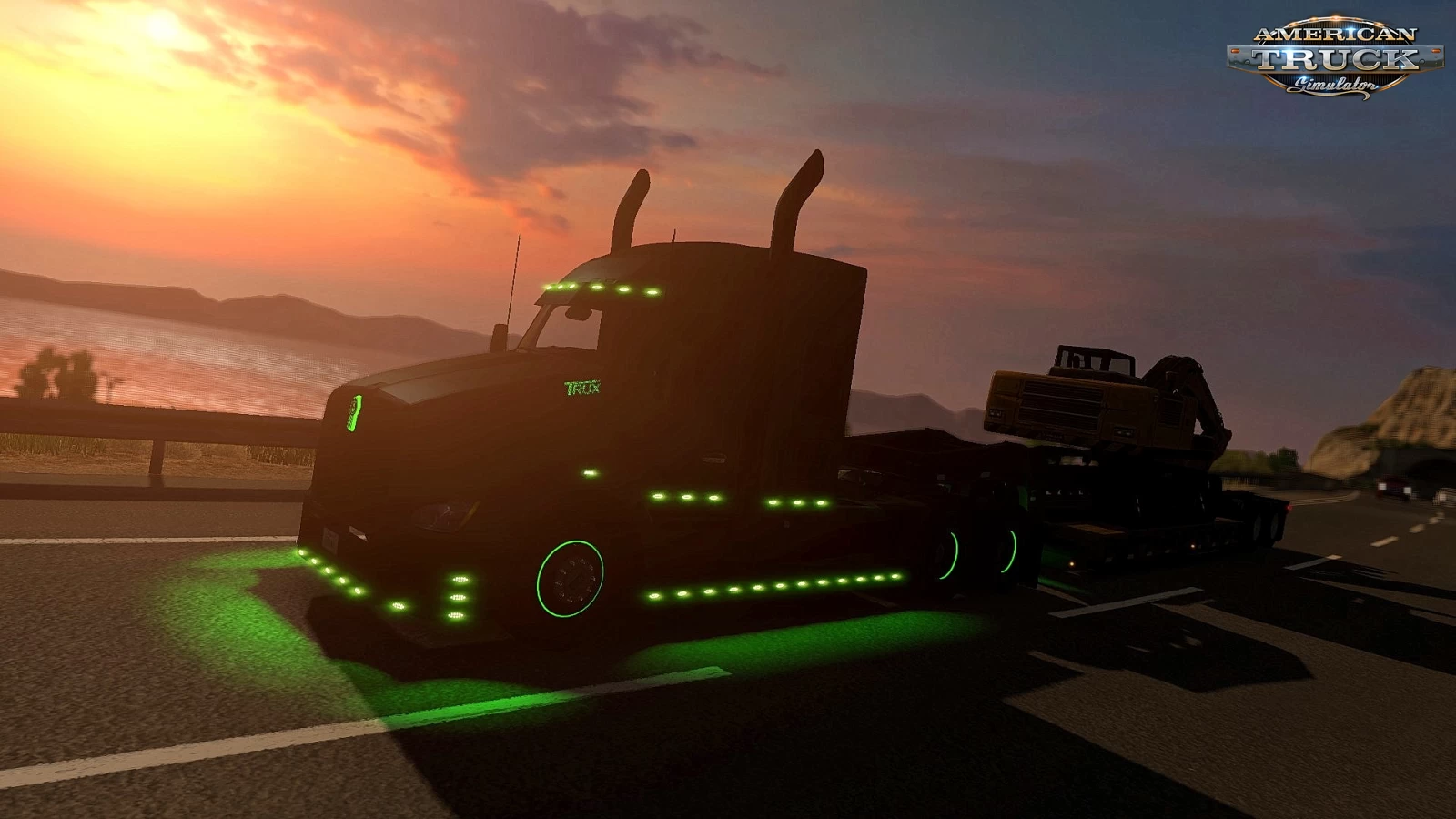 Kenworth T680 The General + Interior v1.9 by Harven (1.47.x)