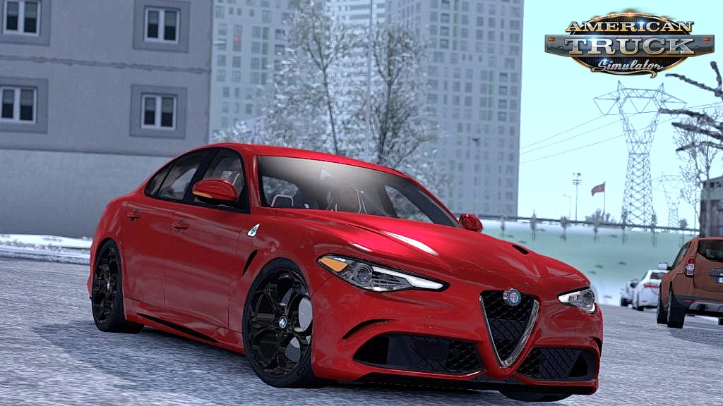 Alfa Romeo Giulia + Interior v2.2 (1.46.x) for ATS