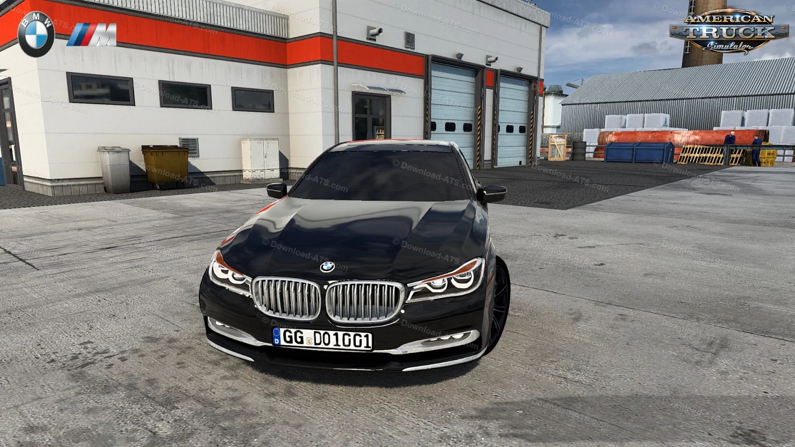 BMW 750Ld Xdrive 2017 + Interior v2.1 (1.46.x) for ATS