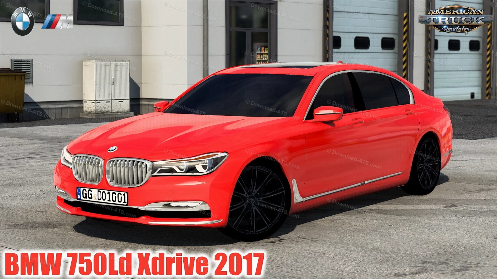 BMW 750Ld Xdrive 2017 + Interior v2.1 (1.46.x) for ATS