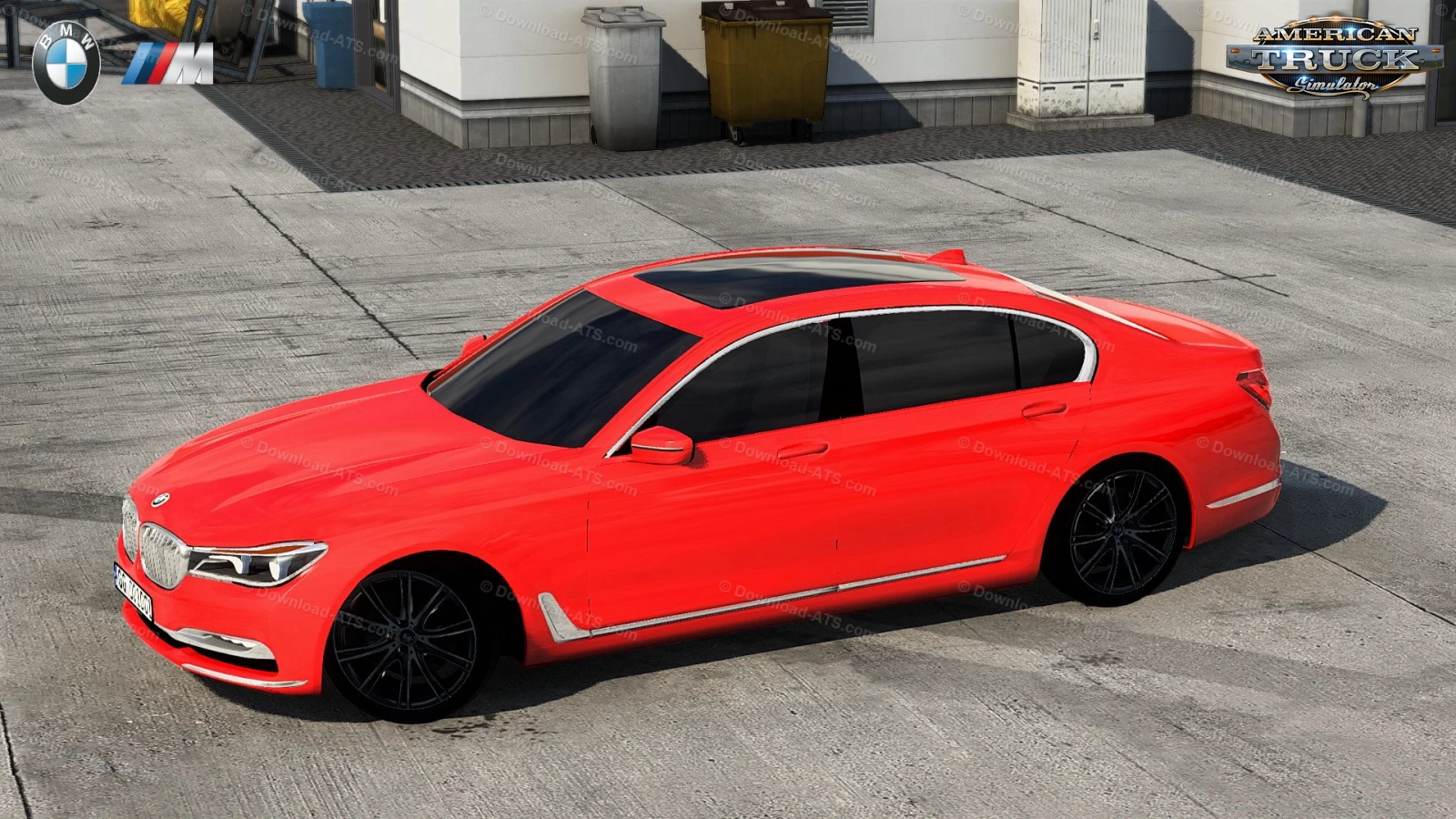 BMW 750Ld Xdrive 2017 + Interior v2.1 (1.57.x) for ATS