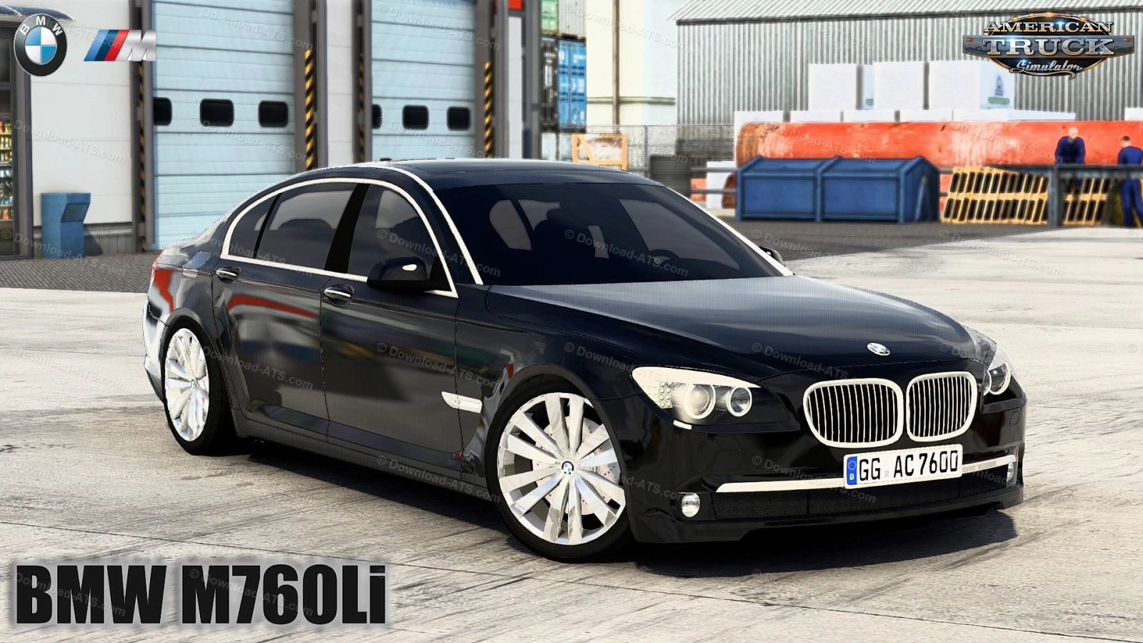 BMW M760Li + Interior v2.1 (1.44.x) for ATS
