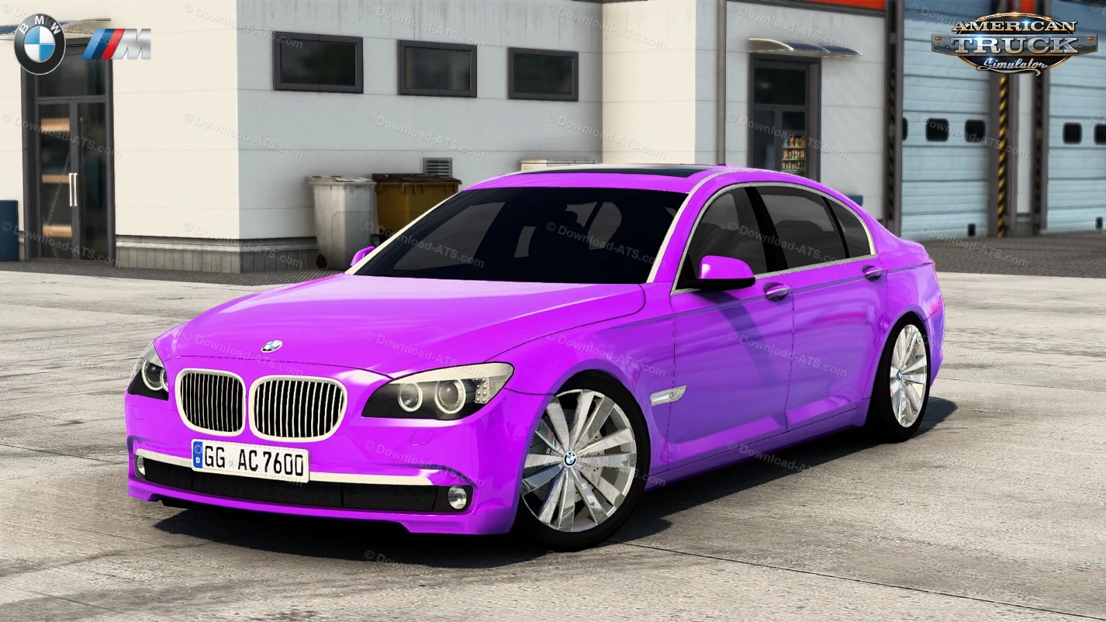 BMW M760Li + Interior v2.1 (1.56.x) for ATS
