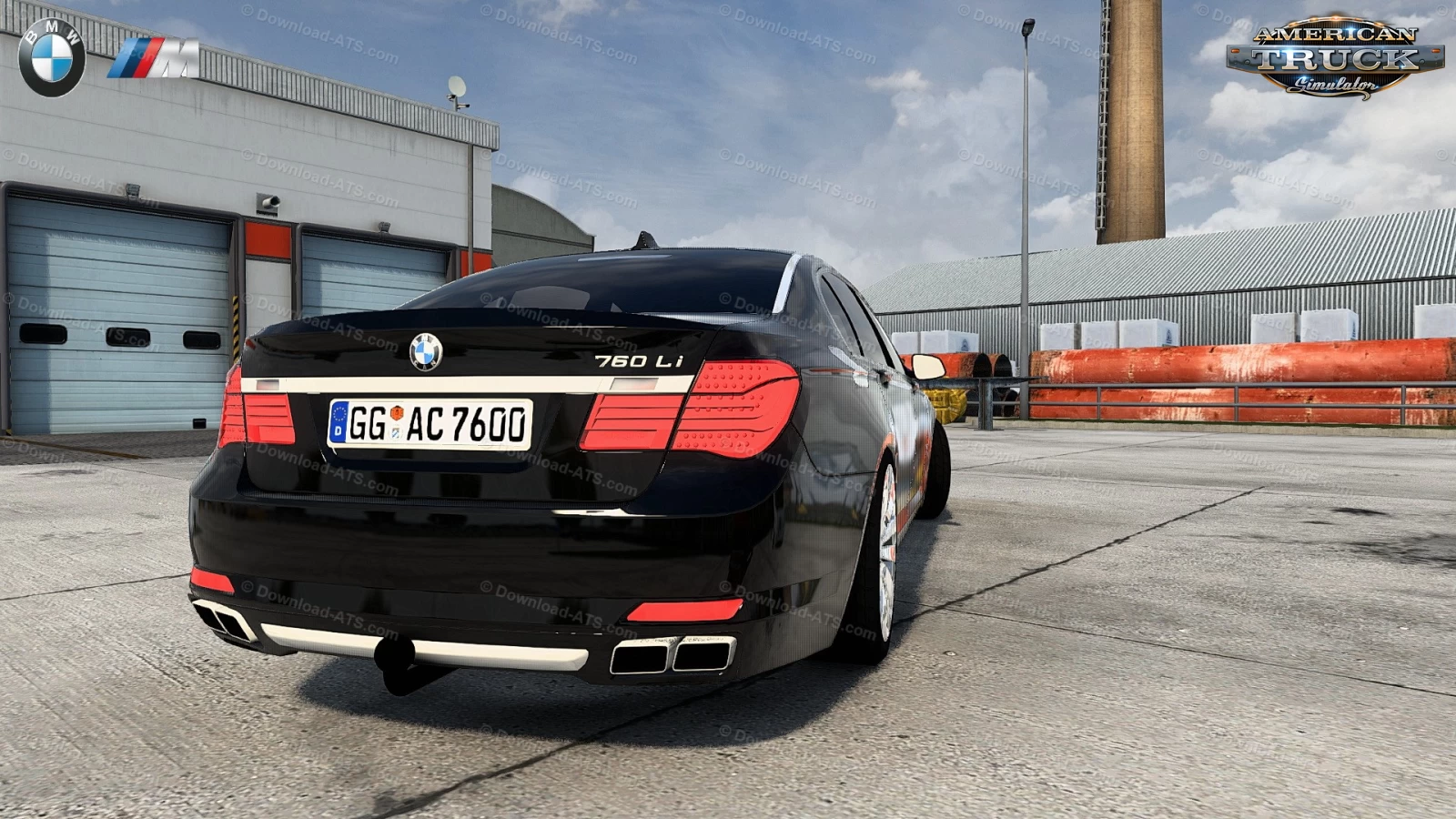 BMW M760Li + Interior v2.1 (1.56.x) for ATS