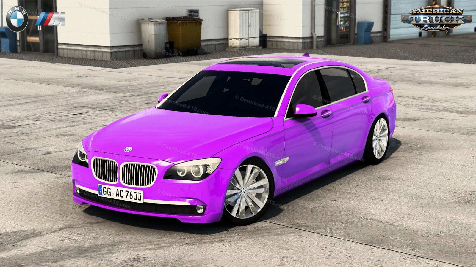 BMW M760Li + Interior v2.1 (1.56.x) for ATS