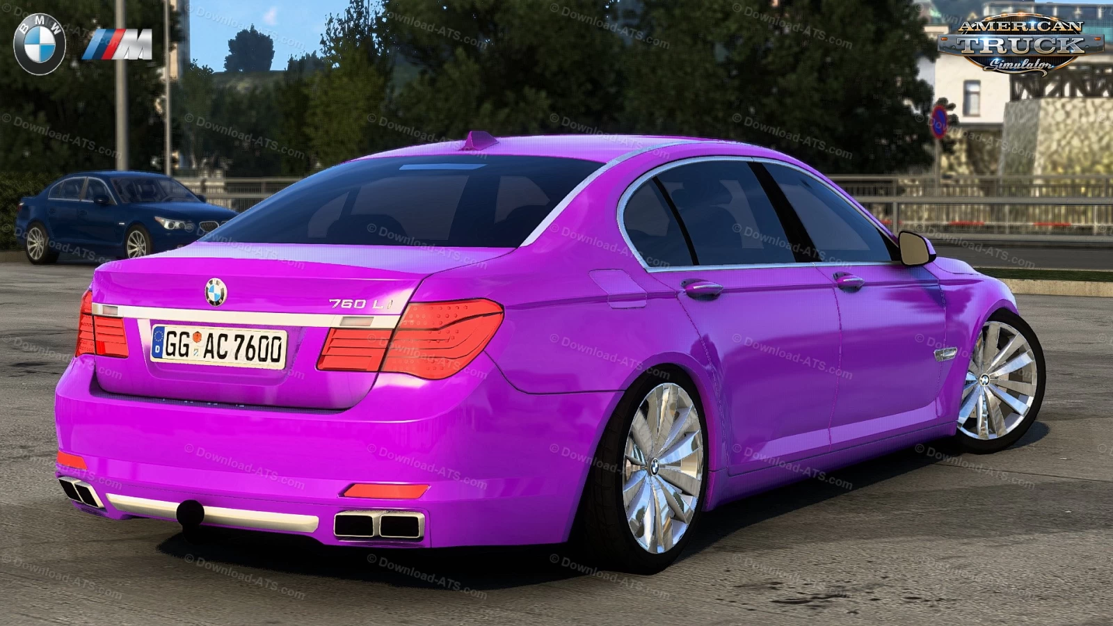 BMW M760Li + Interior v2.1 (1.56.x) for ATS