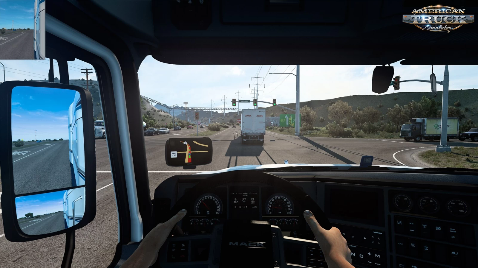 Top Corner & Small Mirrors v2.0.2 (1.56.x) for ATS