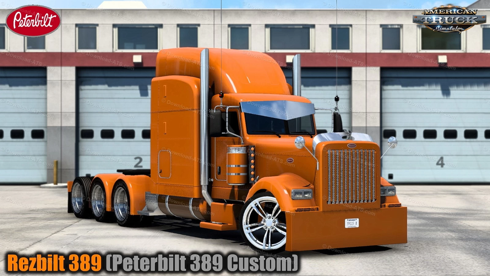 Rezbilt 389 (Peterbilt 389 Custom) v2.0 (1.50.x) for ATS