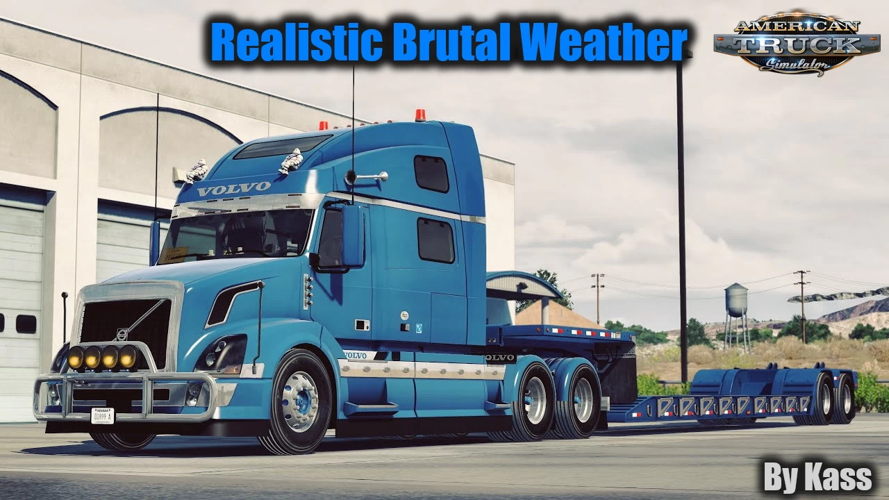 Realistic Brutal Graphics and Weather v7.2 (1.51.x) for ATS