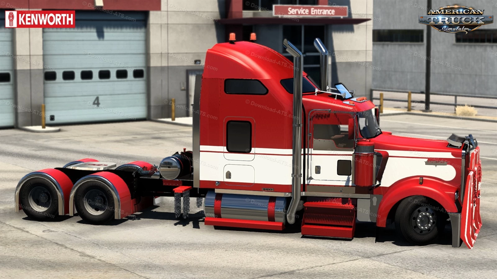 Kenworth W900 L/B Custom v1.9 By ReneNate (1.58.x) for ATS