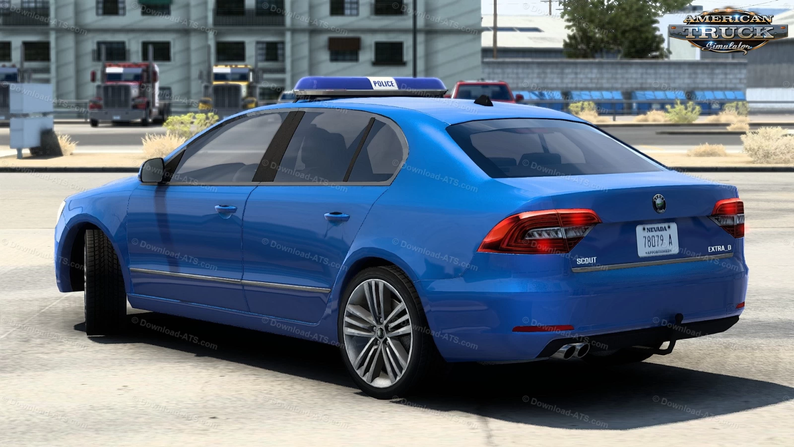 Skoda SuperB B6 Robi Edition v1.4 (1.47.x) for ATS