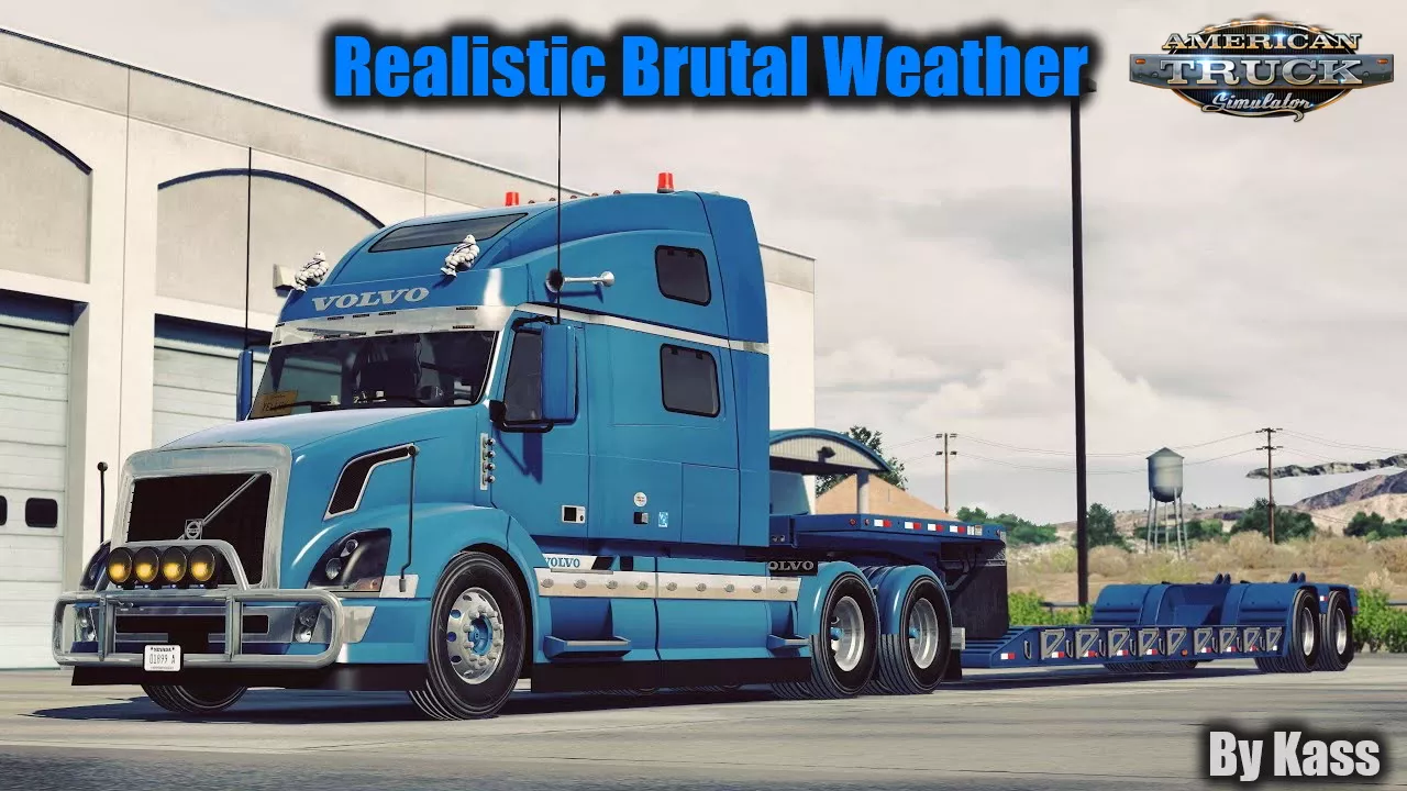 Realistic Brutal Graphics and Weather v7.1 (1.50.x) for ATS