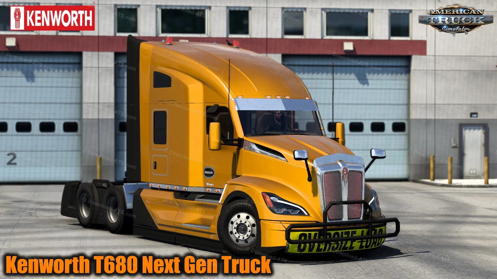 Kenworth T680 Next Gen Truck v1.3.5 (1.51.x) for ATS