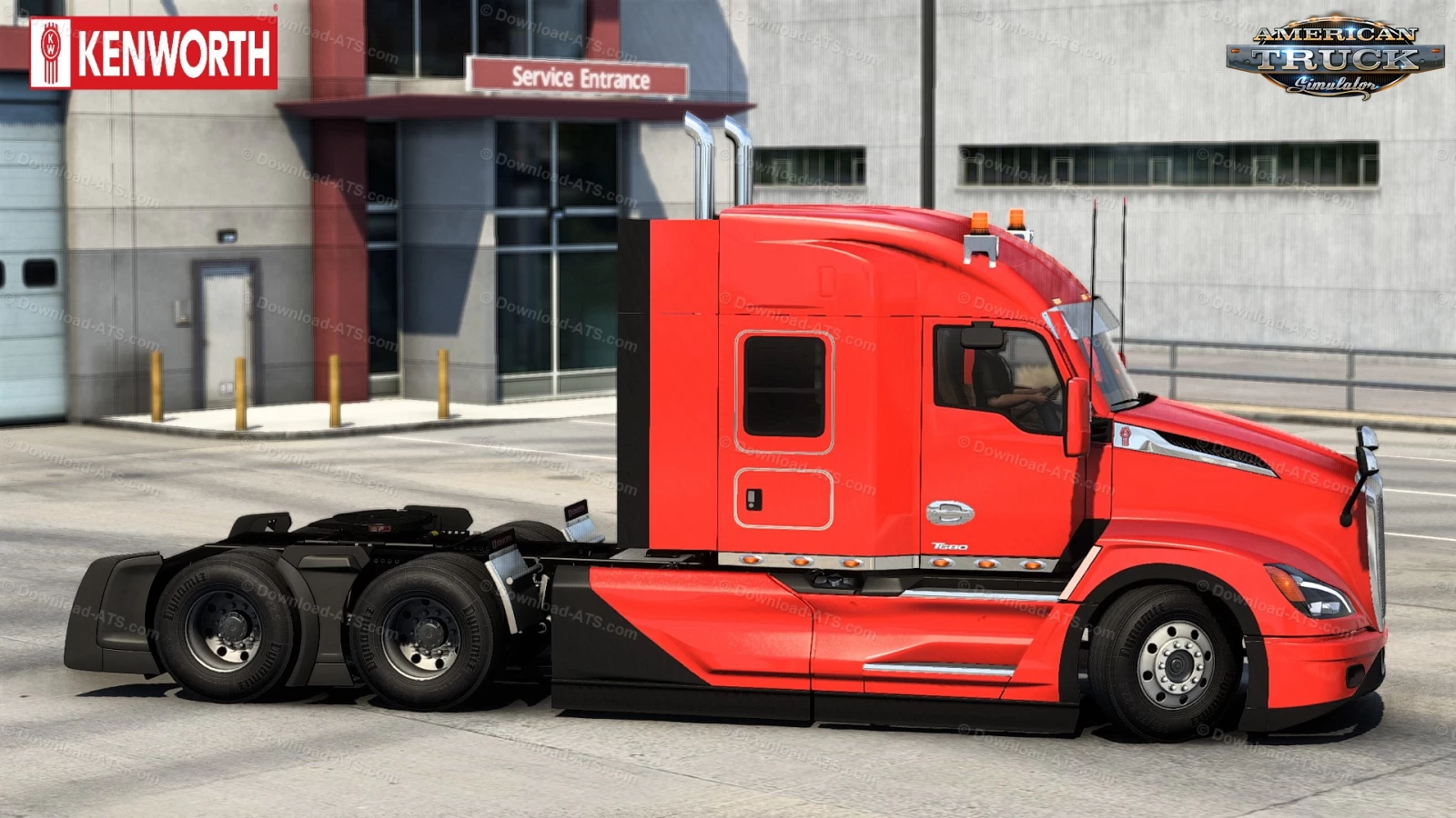 Kenworth T680 Next Gen Truck v1.4 (1.55.x) for ATS