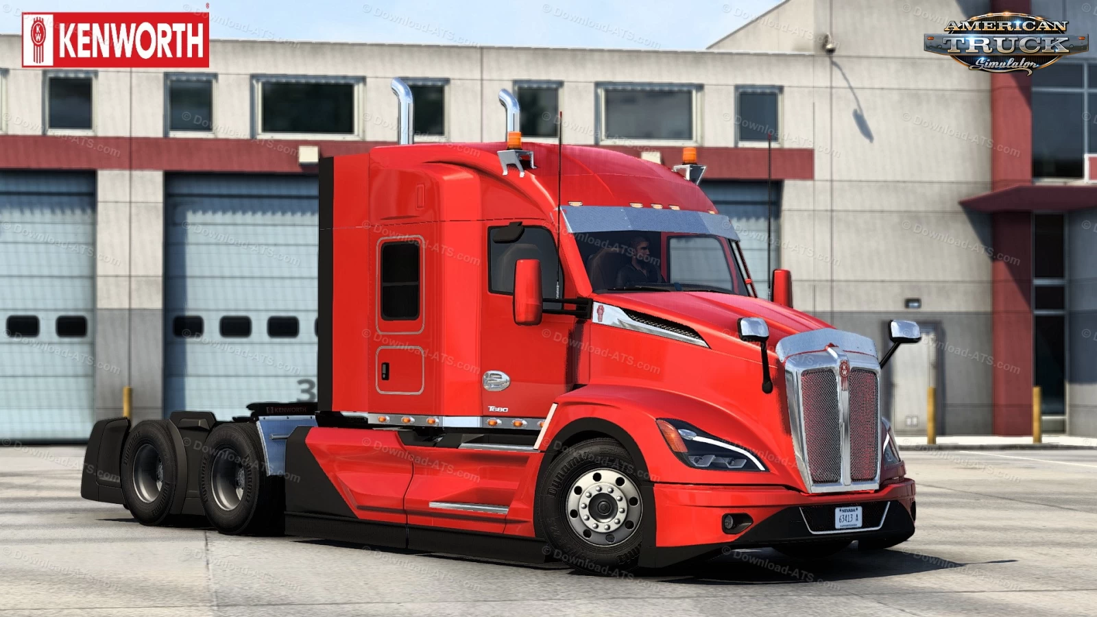 Kenworth T680 Next Gen Truck v1.4 (1.55.x) for ATS