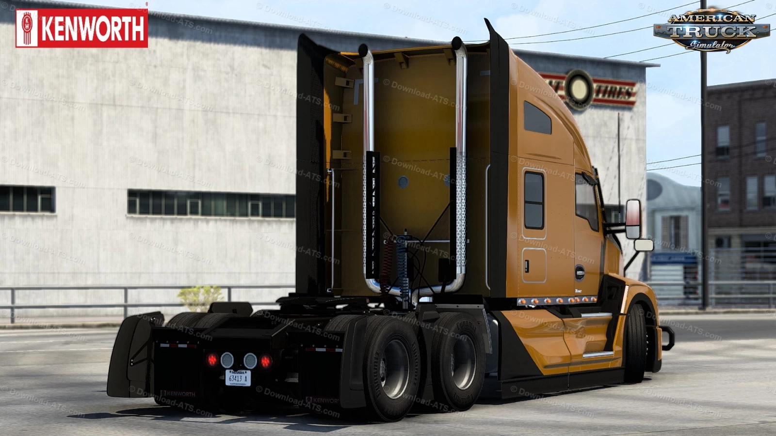 Kenworth T680 Next Gen Truck v1.4 (1.55.x) for ATS