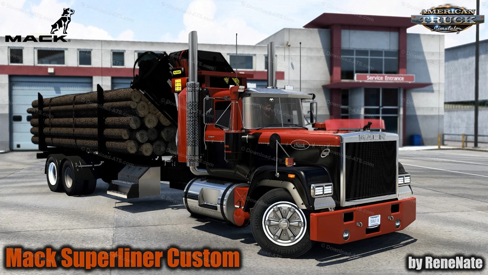 Mack Superliner Custom v1.8 by ReneNate (1.48.x) for ATS