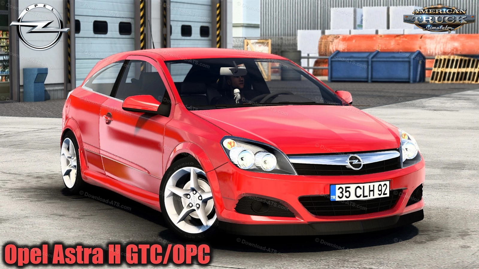 Opel Astra H GTC/OPC + Interior v1.140 (1.48.x) for ATS