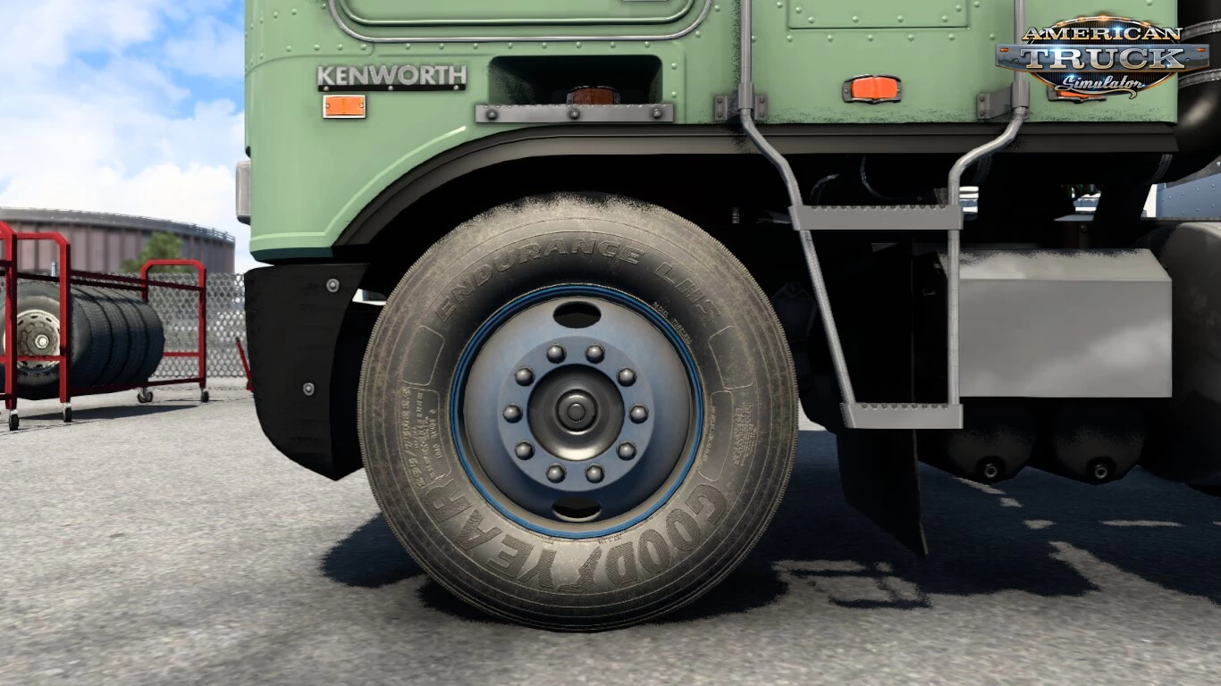 Dirt Tires and Rims Pack 2in1 v1.02 (1.43.x) for ATS