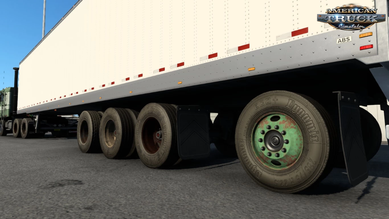 Dirt Tires and Rims Pack 2in1 v1.02 (1.43.x) for ATS