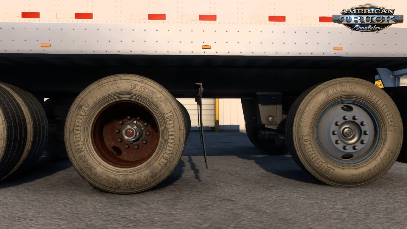 Dirt Tires and Rims Pack 2in1 v1.02 (1.43.x) for ATS