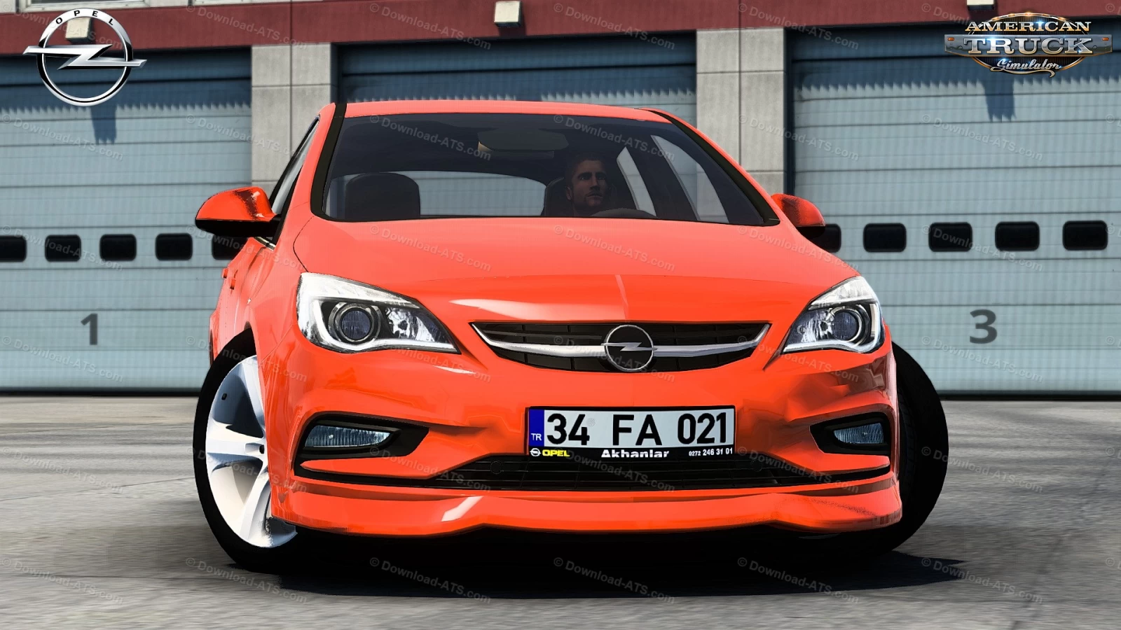 Opel Astra J + Interior v2.1 (1.45.x) for ATS