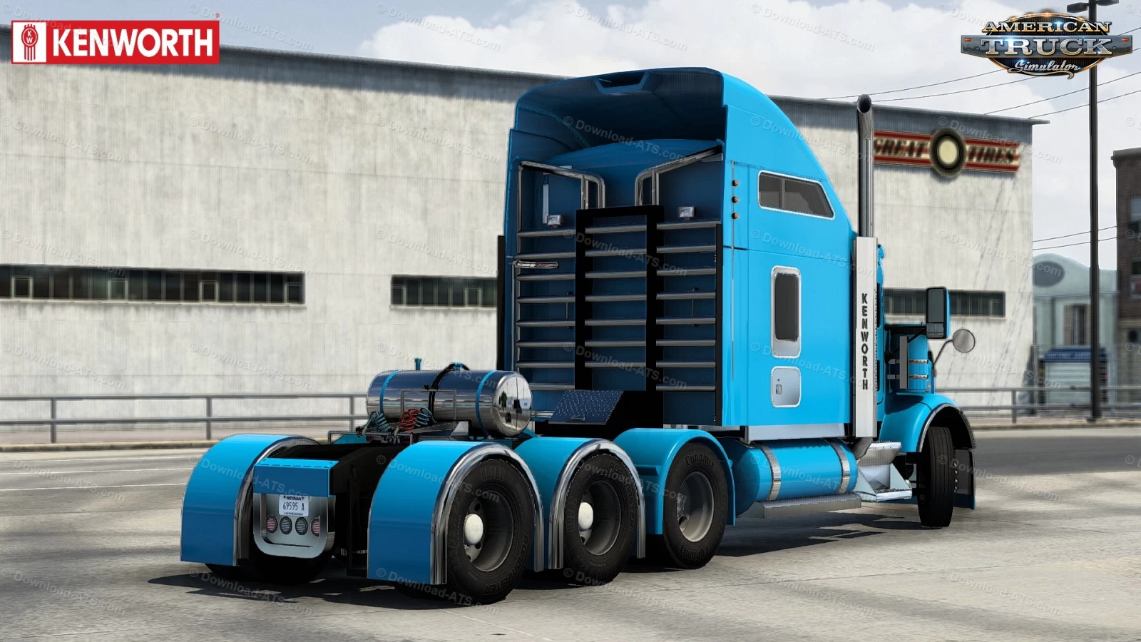 Kenworth T800 Custom v1.8 By ReneNate (1.48.x) for ATS