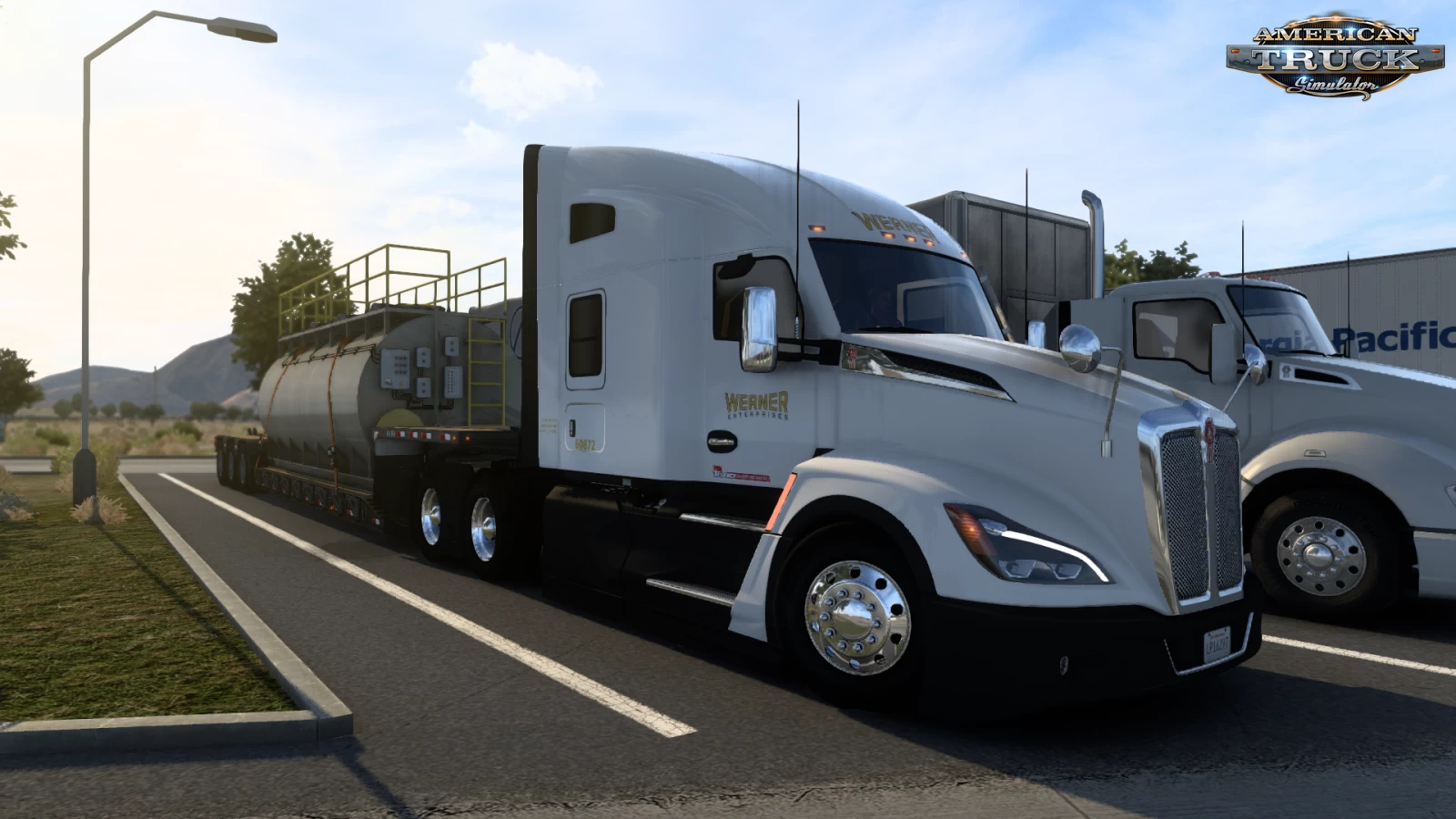 Werner Enterprises Skin for Kenworth T680 v1.0 (1.42.x)