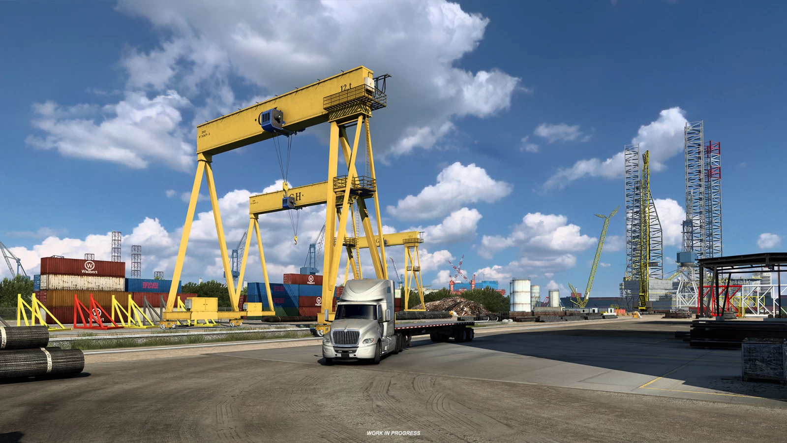 Texas DLC - Offshore Shipyard for ATS